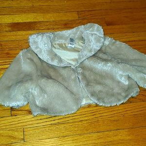 Girls Faux Fur Bolero